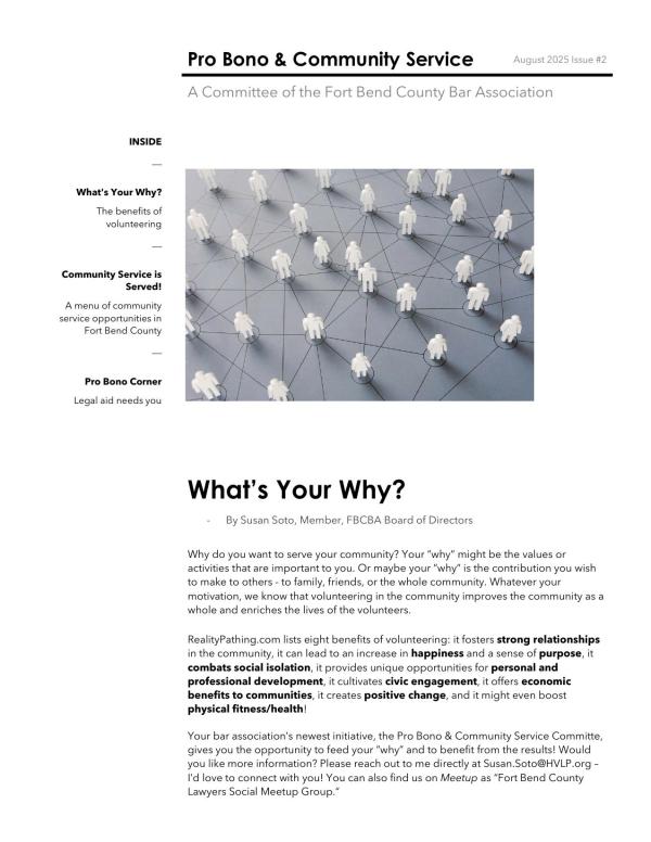 August 2025 Newsletter