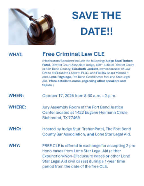 Free Criminal Law CLE